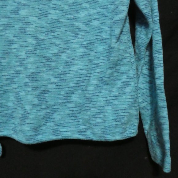 Pullover snowflake turtleneck sweater, drawstring bottom, GUC - Picture 14 of 15